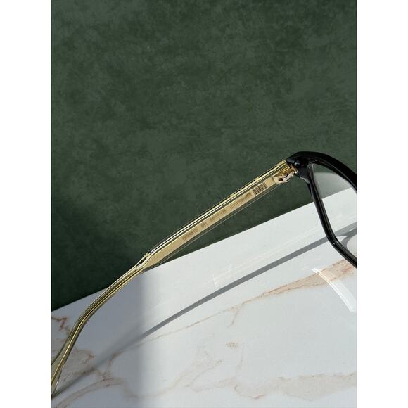 NEW Gucci GG0561ON Black Gold Logo Unisex Eyeglasses Frames main image 8